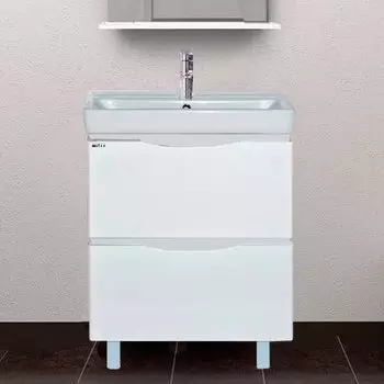 Тумба с раковиной Misty Венера 70 белая