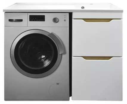 Тумба с раковиной напольная Azario Magenta 110 белый (CS00079140)