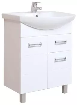 Тумба с раковиной Onika Балтика 60 белый