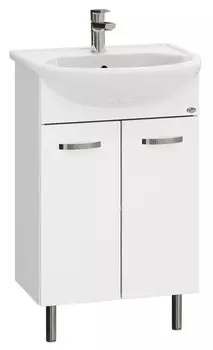 Тумба с раковиной Onika Коралл 50 белый