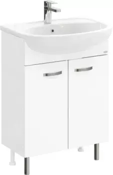 Тумба с раковиной Onika Коралл 60 белый