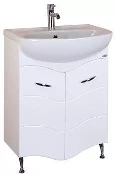 Тумба с раковиной Onika Лайн 60 белый