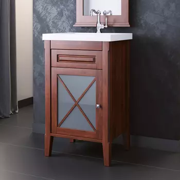 Тумба с раковиной Opadiris Палермо 50 L светлый орех