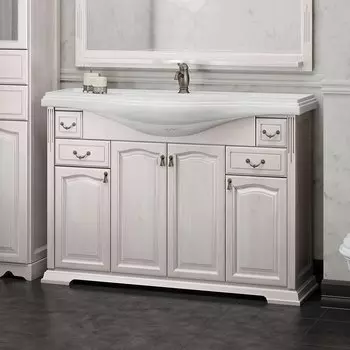 Тумба с раковиной Opadiris Риспекто 120 слоновая кость