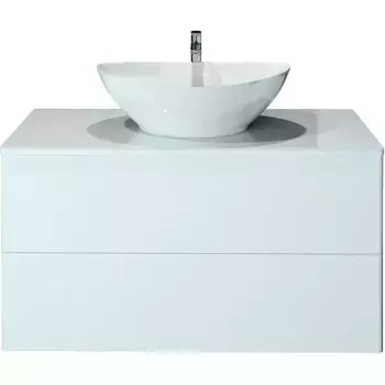 Тумба с раковиной Orange Otto 100 белая глянцевая