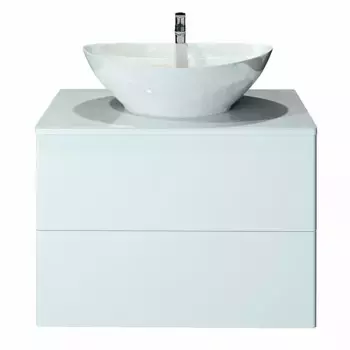 Тумба с раковиной Orange Otto 75 белая глянцевая