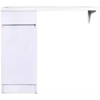 Тумба с раковиной Orange Sistema 100 левая белая