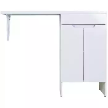 Тумба с раковиной Orange Sistema 110 правая белая