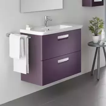 Тумба с раковиной Roca Gap 60 фиолетовая