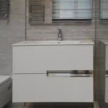 Тумба с раковиной Roca Victoria Nord Ice Edition 80 белая