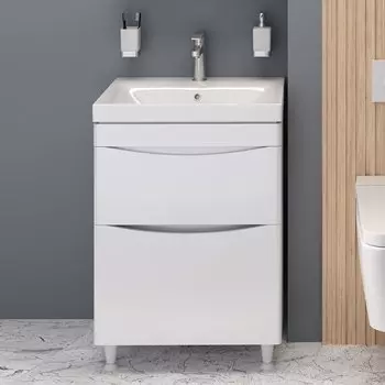 Тумба с раковиной Runo Афина 60