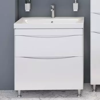 Тумба с раковиной Runo Афина 80