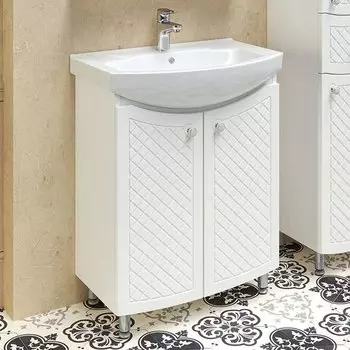 Тумба с раковиной Runo Милано 65