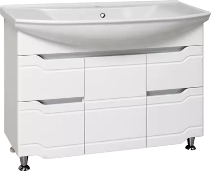 Тумба с раковиной Runo Стиль 105