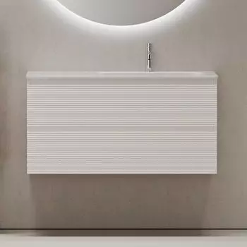 Тумба с раковиной Sancos Folk 100 R bianco