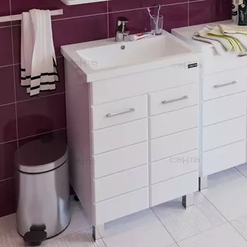 Тумба с раковиной СанТа Омега 60