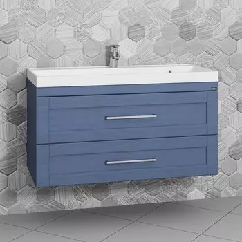 Тумба с раковиной Санта Венера 100 синий