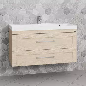 Тумба с раковиной Санта Венера 100 светлое дерево