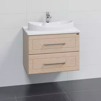 Тумба с раковиной Санта Венера 70 светлое дерево