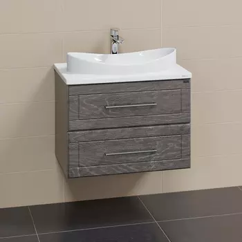 Тумба с раковиной Санта Венера 70 темное дерево