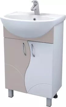 Тумба с раковиной Vigo Alessandro 55.6 см (А-0-550В(Уют)-беж)