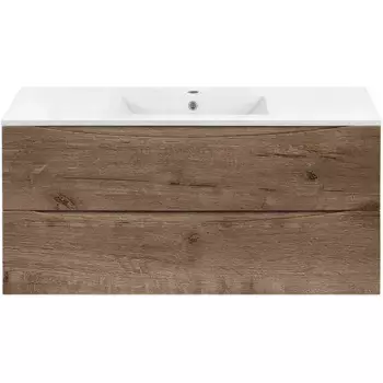 Тумба с раковиной Vincea Gio Mia 120 светлое дерево