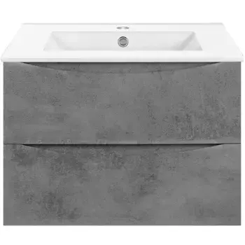 Тумба с раковиной Vincea Gio Mia 60 серая