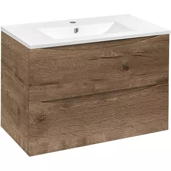 Тумба с раковиной Vincea Gio Mia светлое дерево