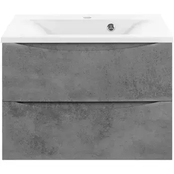 Тумба с раковиной Vincea Mia 65 серая