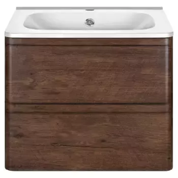 Тумба с раковиной Vincea Vico 60 темное дерево
