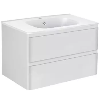 Тумба с раковиной Vincea Vico 80 белая