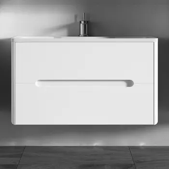 Тумба с раковиной Vod-Ok Флорена 100 белая