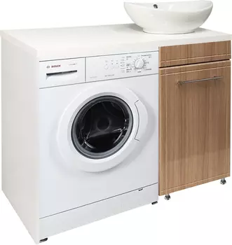 Тумба с раковиной Vod-Ok S40 110, дуб