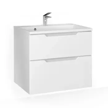 Тумба Wector 70 подвесная белая