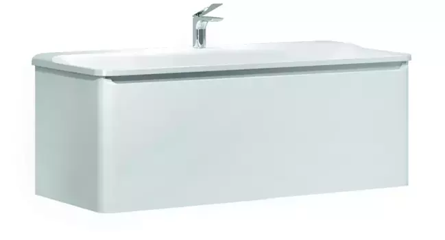 Тумба Welto 100 подвесная белая