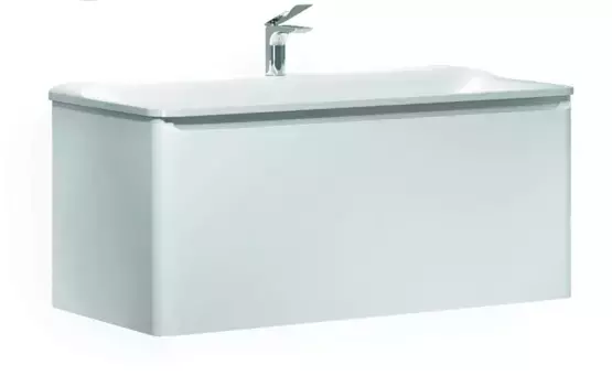 Тумба Welto 80 подвесная белая