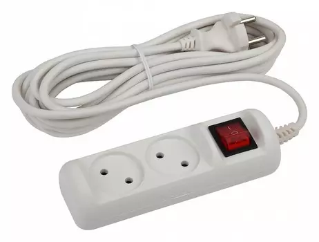 Удлинитель ЭРА 2гн 5м б/з U-2s-5m-2x1 Б0044048