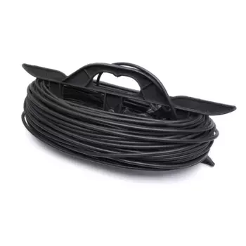 Удлинитель-шнур на рамке 1-местный c/з Stekker, HM02-01-30, 30м, 3*0,75, серия Home (УХз-10), черный 39225