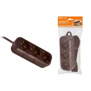 Удлинитель TDM Electric У03 3гн 3м с/з SQ1303-3001