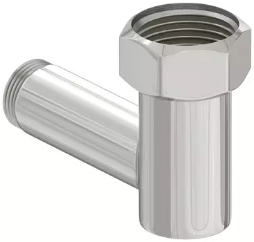 Уголок переходной G 1" НГ х G 3/4" НР (Без покрытия)