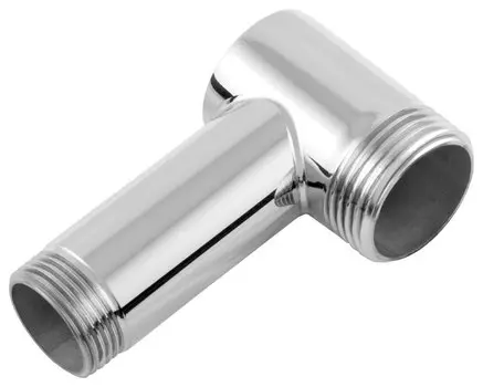 Уголок Уголок переходной н/ж "СУНЕРЖА" G 1" нар.р. / G 3/4" нар.р. удл. L-60 мм (Матовая шампань)