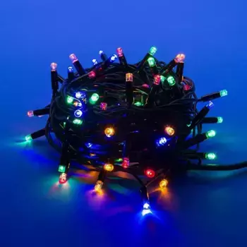 Уличная светодиодная гирлянда Uniel 220V разноцветный ULD-S1000-120/TBK Multi IP67 UL-00003943