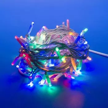 Уличная светодиодная гирлянда Uniel 220V разноцветный ULD-S1000-120/DWA Multi IP67 07927