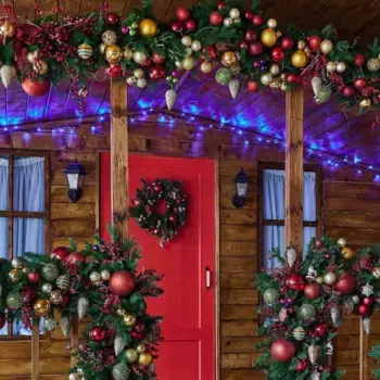 Уличная светодиодная гирлянда Uniel 220V синий ULD-S1000-120/TBK Blue IP67 UL-00003942