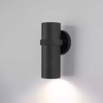 Уличный настенный cветильник Elektrostandard Grin 35000/D черный a061037