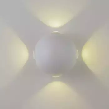 Уличный настенный светильник AM Group AM303-4X3 W WH 4000K