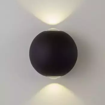 Уличный настенный светильник AM Group AM304-2X3 W BK 4000K