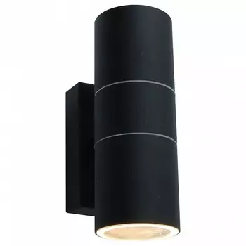 Уличный настенный светильник Arte Lamp Sonaglio A3302AL-2BK