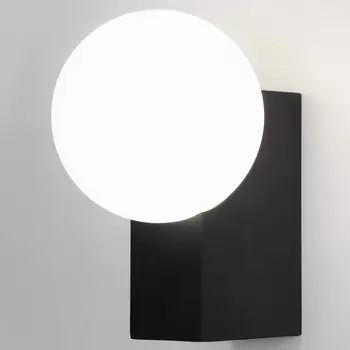 Уличный настенный светильник Elektrostandard Gravity 35166/U черный a062885