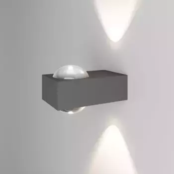 Уличный настенный светильник Elektrostandard Lenses серый 35191/W 4690389216459 a070452